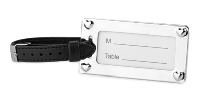 Luggage Tag Place Card Holder