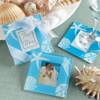 Beach Theme Wedding Favors on Beach Themed Wedding Coasters   Coaster Wedding Favors