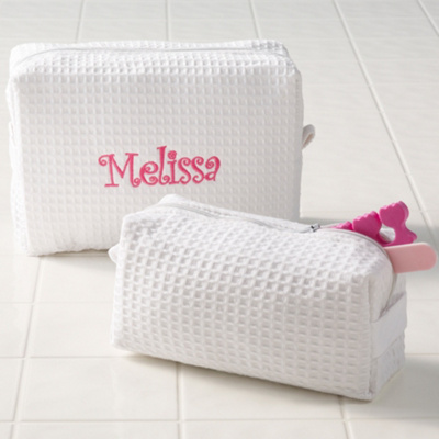 Waffle Weave Spa Bag Duo