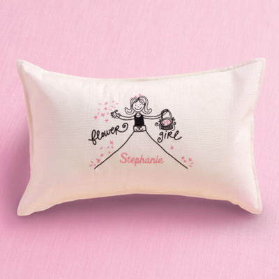 Flower Girl Pillow
