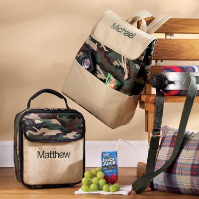 Camo Lunch Tote