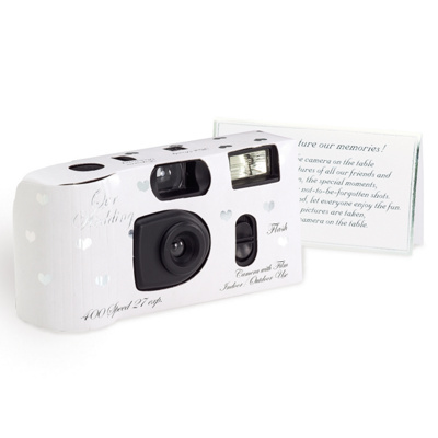 Sparkling Hearts Wedding Reception Camera