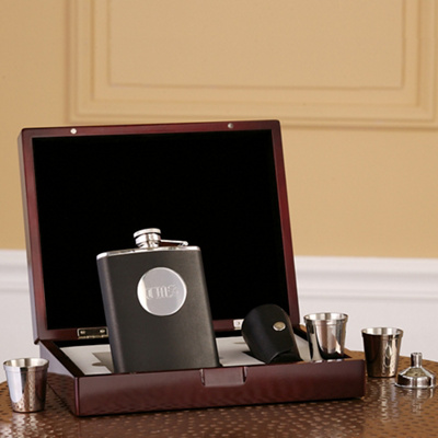 Flask Set for Groomsmen