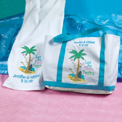 Honeymoon Beach Towel and Tote