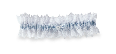 "Something Blue" Wedding Garter