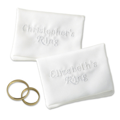 Personalized Wedding Ring Pillow 3495