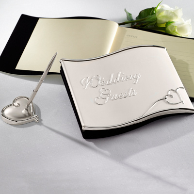 Lenox Forevermore Guest Book and Pen Set