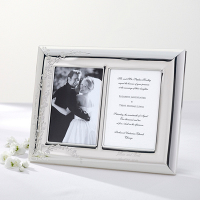 kate spade Gardner Street Double Invitation Frame