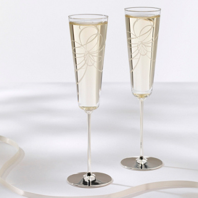 kate spade Belle Boulevard Flute Pair