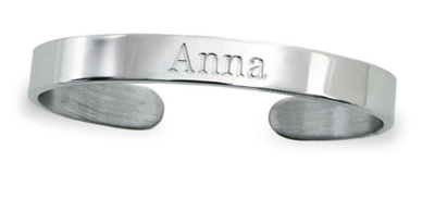 Petite Pewter Bracelet for Flower Girl or Bridesmaid
