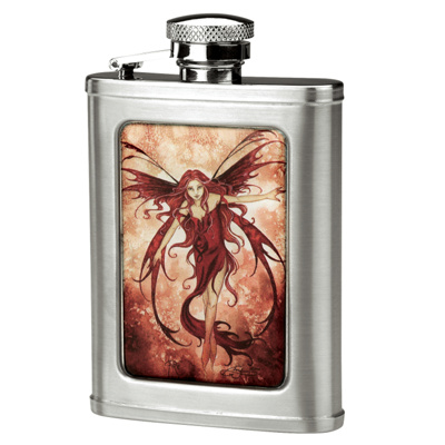 Amy Brown Faery Flask "Fire Element"
