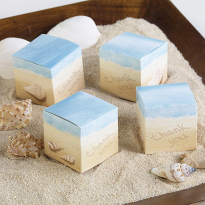 Beach Wedding Favor on Seaside Jewels Wedding Favor Boxes   Beach Wedding Favor Boxes