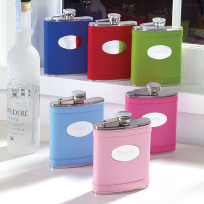 Colorful Flask for Bridesmaids
