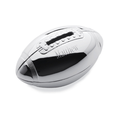 Miniature Football Bank For Your Ring Bearer