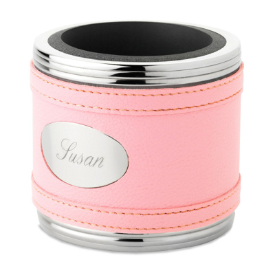 Personalized Pink Beverage Cooler for Bridesmaids