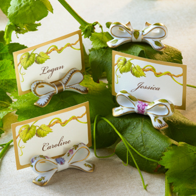 Anna Weatherley Porcelain Place Card Holders