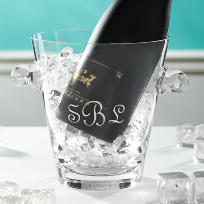Sparkling Crystal Ice Bucket