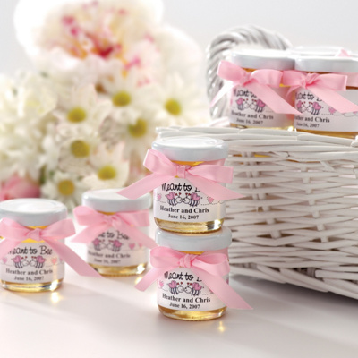 Mint Wedding Favors on Personalized Jars Of Honey Wedding Favor   Wedding Favors
