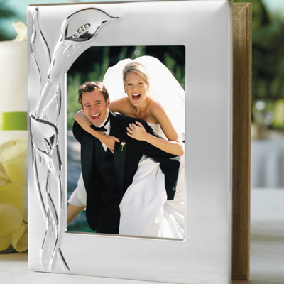 Personalized Calla Lily Wedding Album