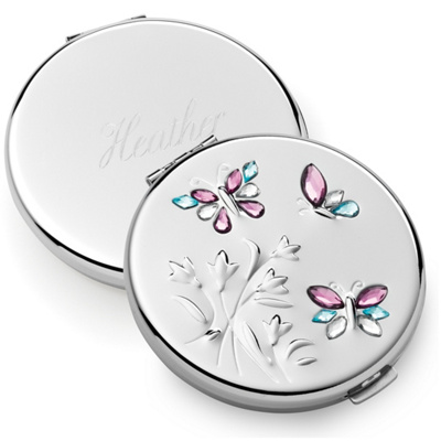 Butterfly Crystals Compact