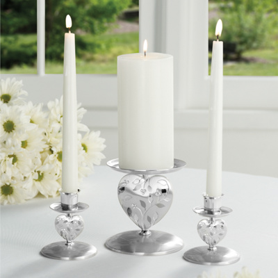 Nature 39s Love Wedding Unity Candle Holder Set You May Also Like