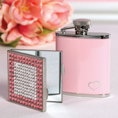 Flask and Compact Set
