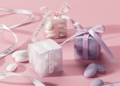 Clear Wedding Favor Boxes