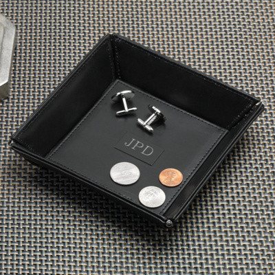Leather Valet Tray