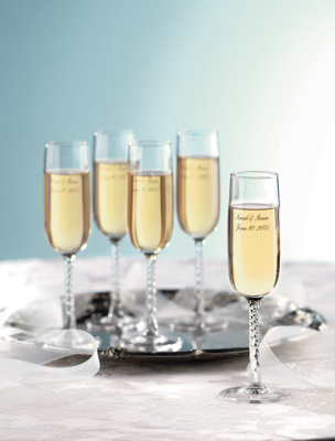 Favor Toasting Flutes
