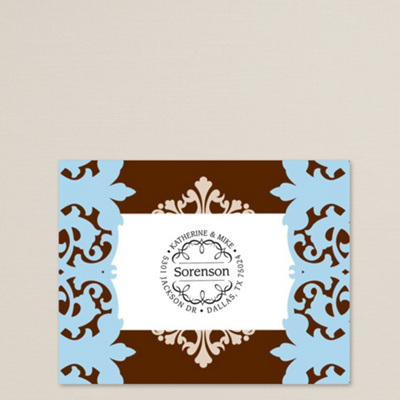 Antique Flourish Note Card Set