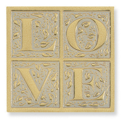 "Love" Envelope Seals Pack of 12