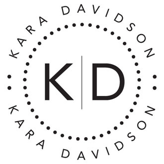 Contemporary Initials Personalized Stamp