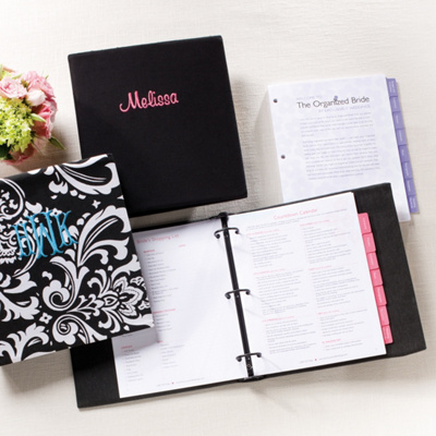 Free Wedding Planning Book Organizer on Personalized Wedding Organizer   Exclusive Wedding Planner