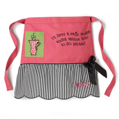Caffe Mocha Attitude Apron