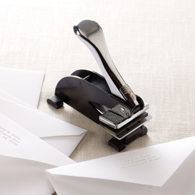 Addressing Blind Embosser