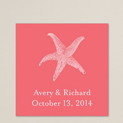 Imperial Starfish Square Labels