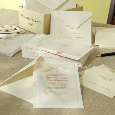 Nature Wedding Invitations on Natural Beauty Invitation Kit  Do It Yourself Wedding Invitations