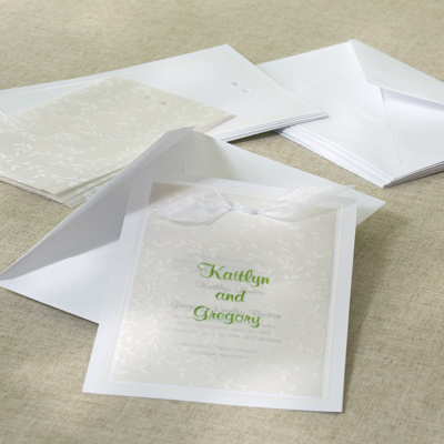  Wedding Invitations on White Vines Diy Wedding Invitation Kit   Diy Wedding Invitations