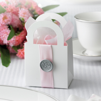 Platinum Hearts Favor Box Kit