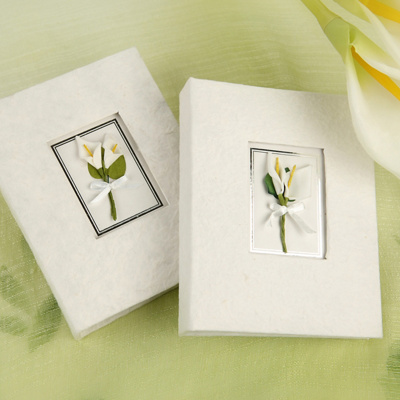Calla Lily Photo Album Favor