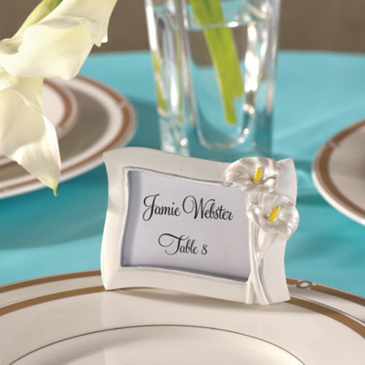 Calla Lily Favor Frame and Place Card Holder