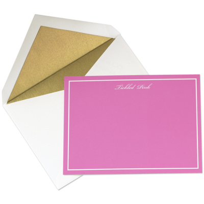 Kate Spade Tickled Pink Notecard Set