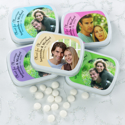 Personalized Photo Design Mint Tins Wedding Favors You May Also Like