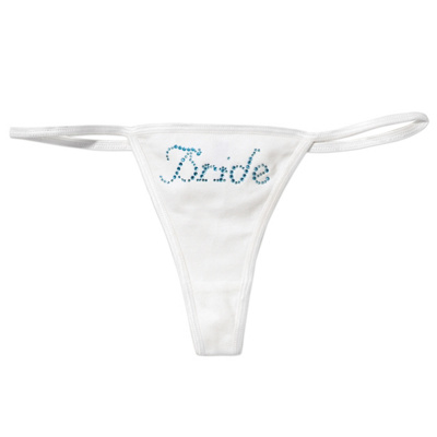 Something Blue Bride Thong for the Bride