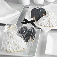 Bride and Groom Cookies