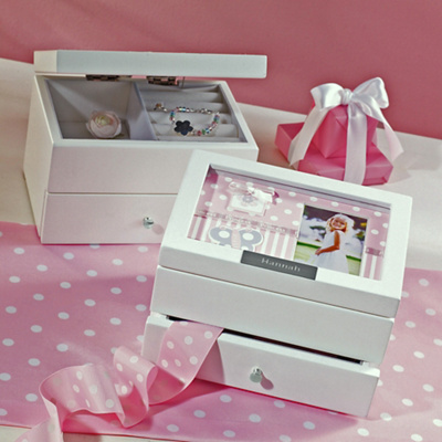 Personalized Photo Jewelry Box for Flower Girl