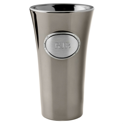 Personalized Gunmetal Shot Glass for Groomsmen