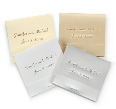 "Classic Simplicity" Personalized Matches