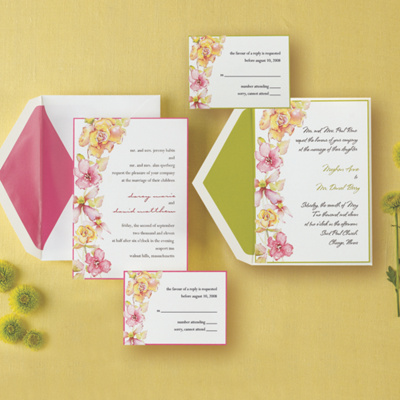 Garden Romance Wedding Invitation