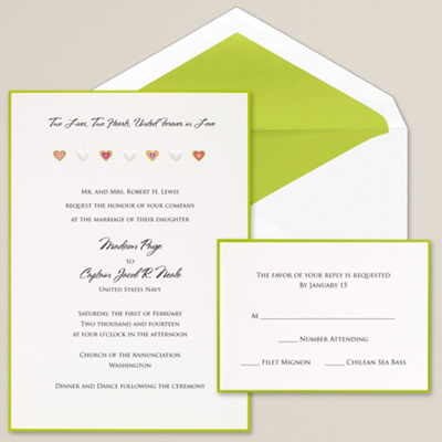 True Love Wedding Invitation
